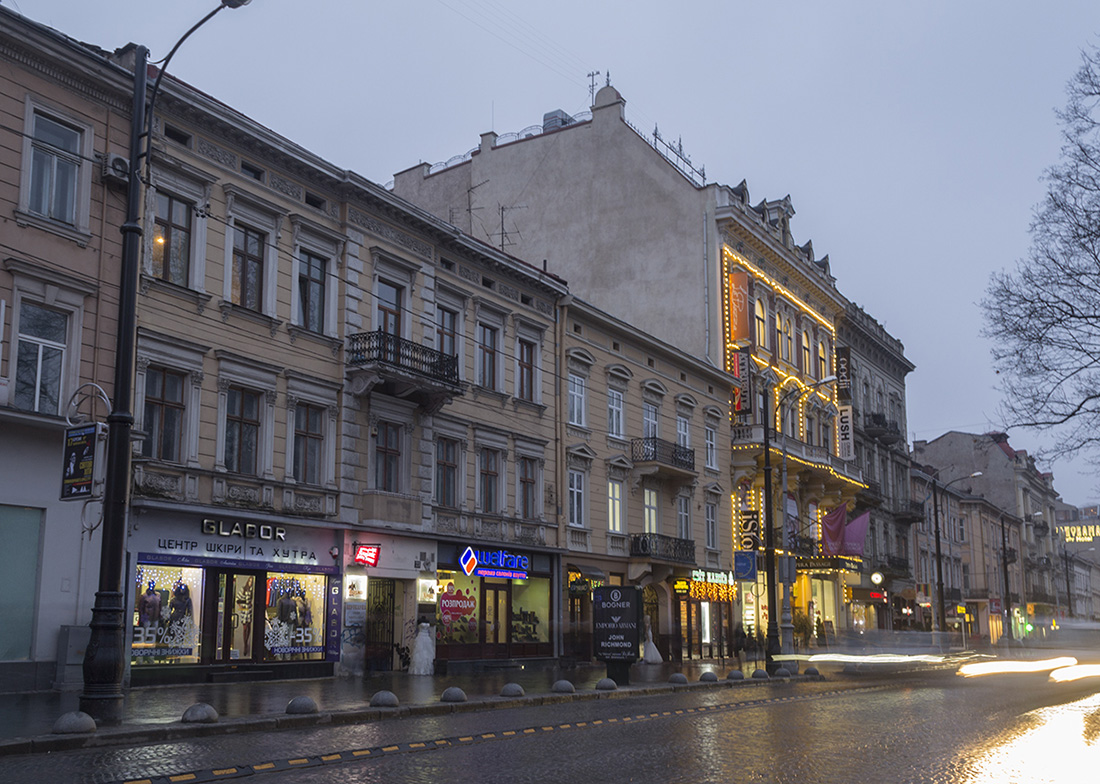 Lviv, Проспект Свободы, 25; Проспект Свободы, 23; Проспект Свободы, 27