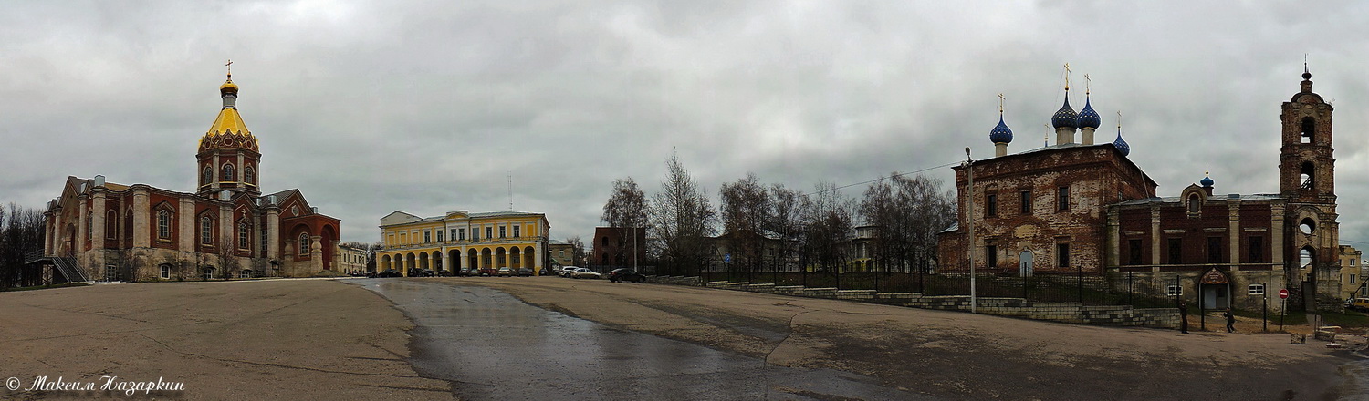 Касимов, Соборная площадь, 1; Советская улица, 2; Соборная площадь, 31. Касимов — Панорамы