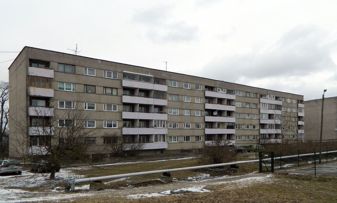 Синди, Pärnu maantee, 37. Массовое строительство в Эстонской ССР