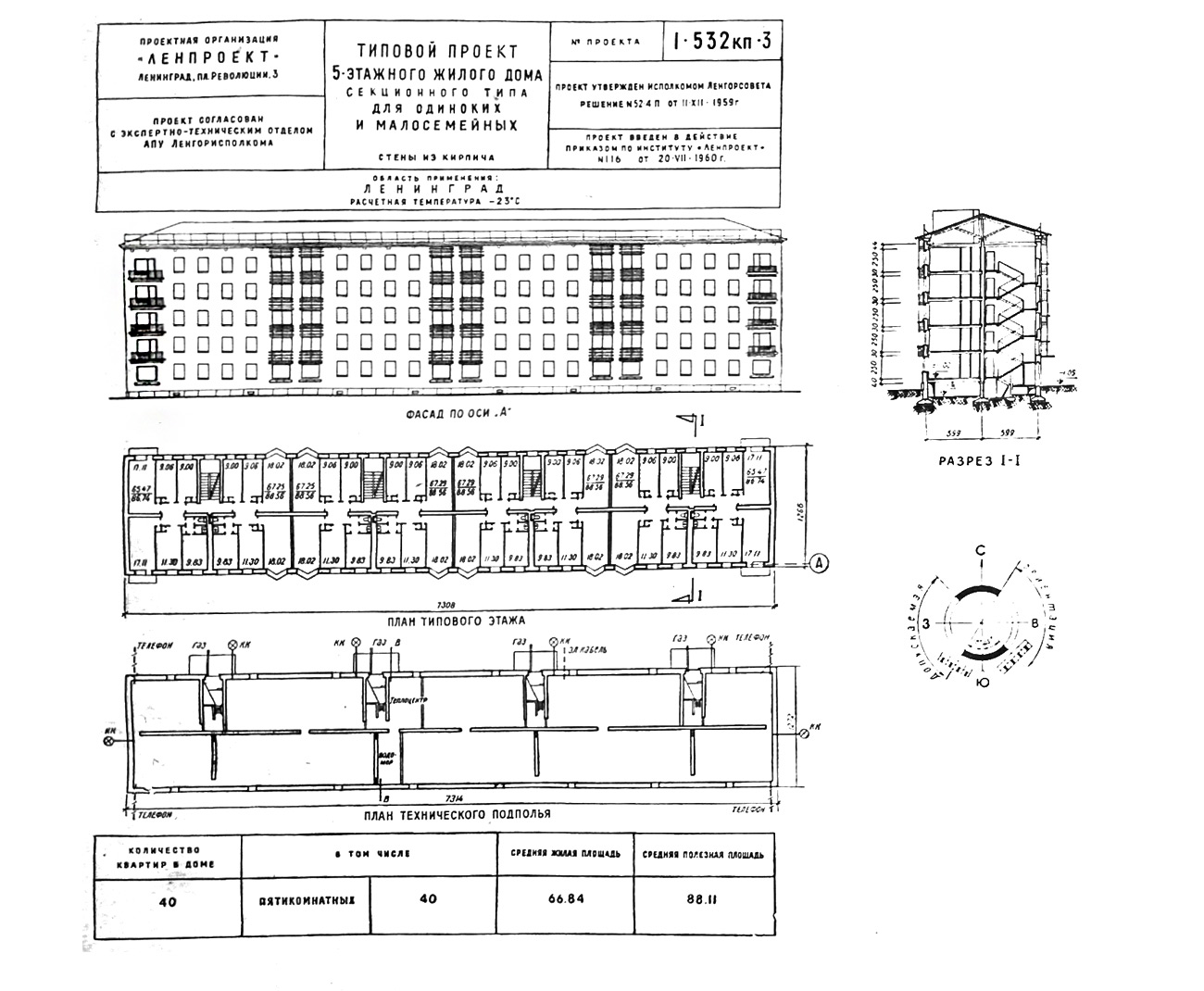 1-532КП series — Drawings and Plans