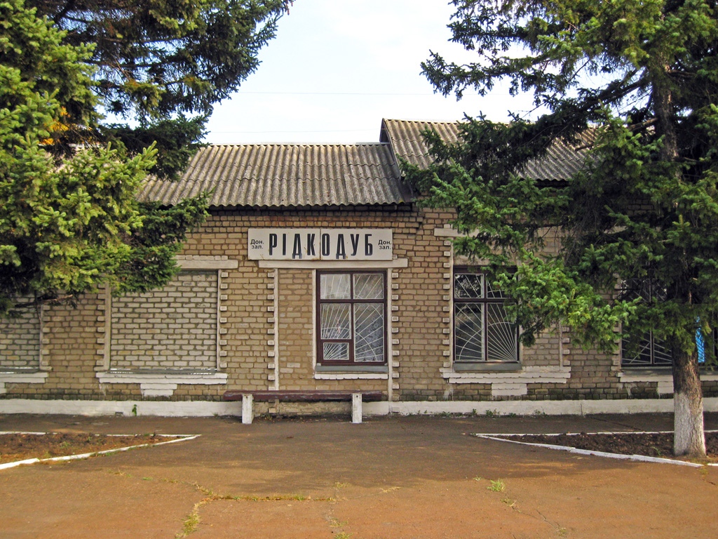 Gorlivka district. others settlements, с. Редкодуб, станция Редкодуб
