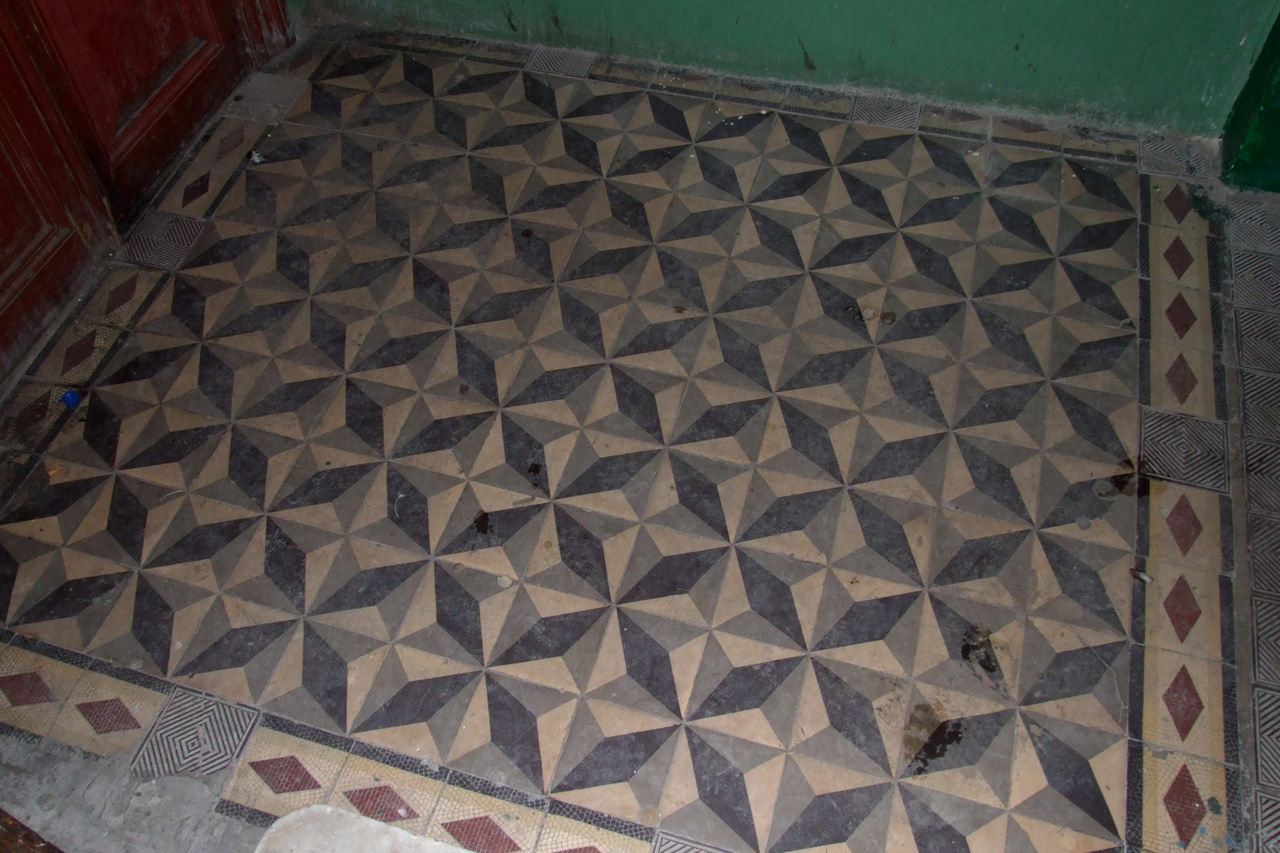 Odesa, Маразліївська вулиця, 54. Odesa — Pyrogranite tiles