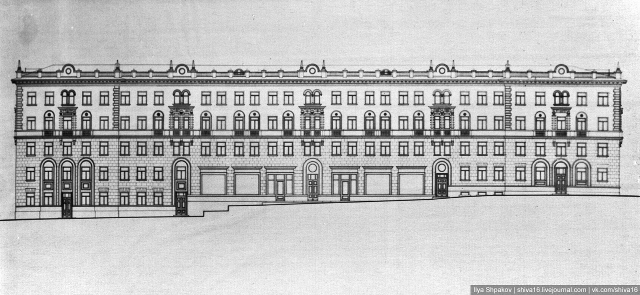 Kursk, Улица Дзержинского, 86. Kursk — Drawings and Plans