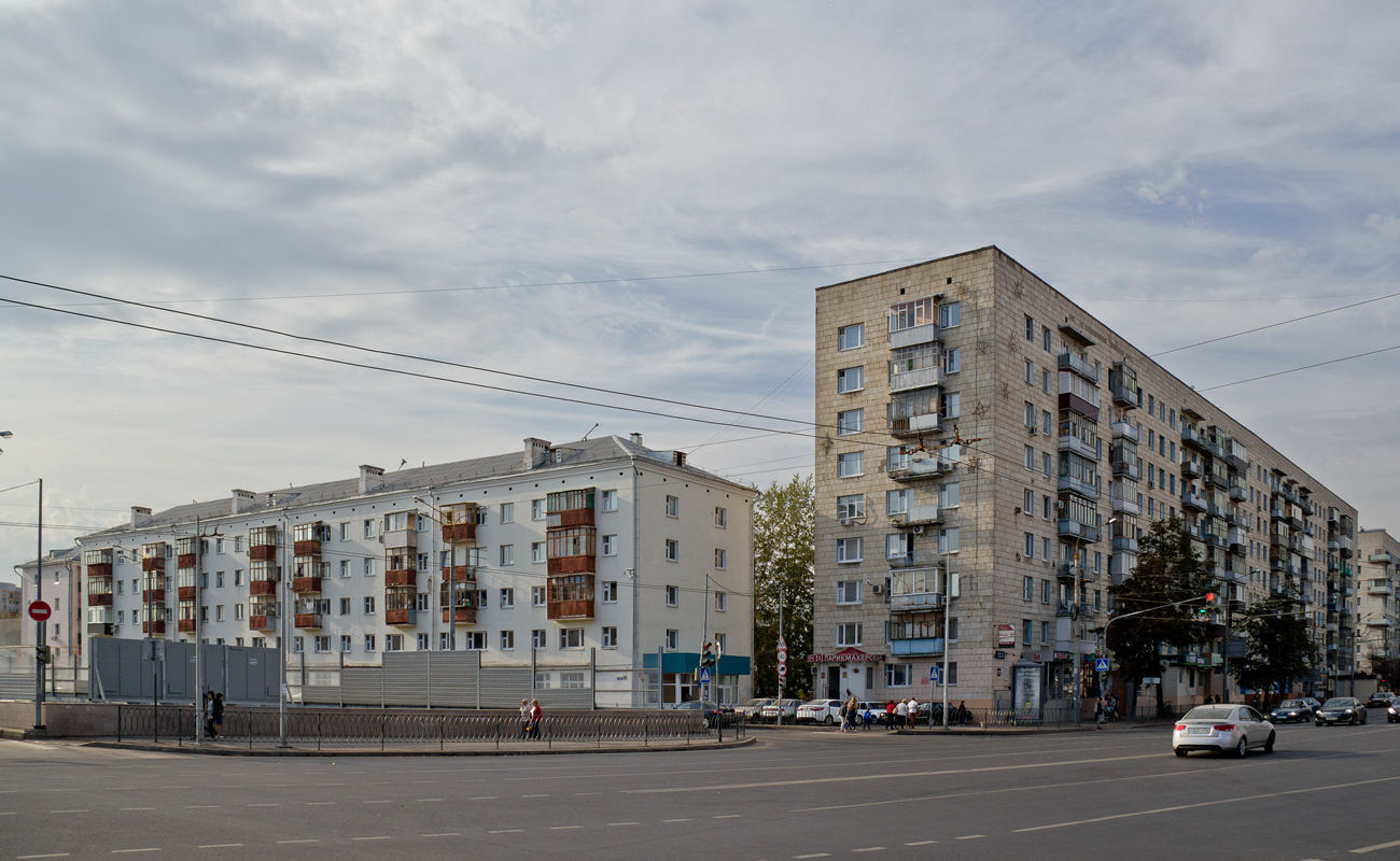 Kazan, Ленская улица, 2; Улица Декабристов, 127