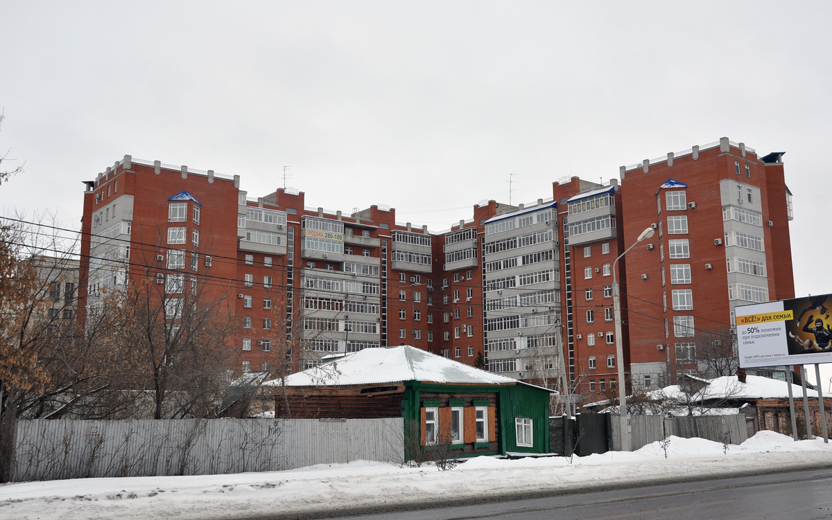 Omsk, Улица Фрунзе, 49; Улица Булатова, 58; Улица Булатова, 60