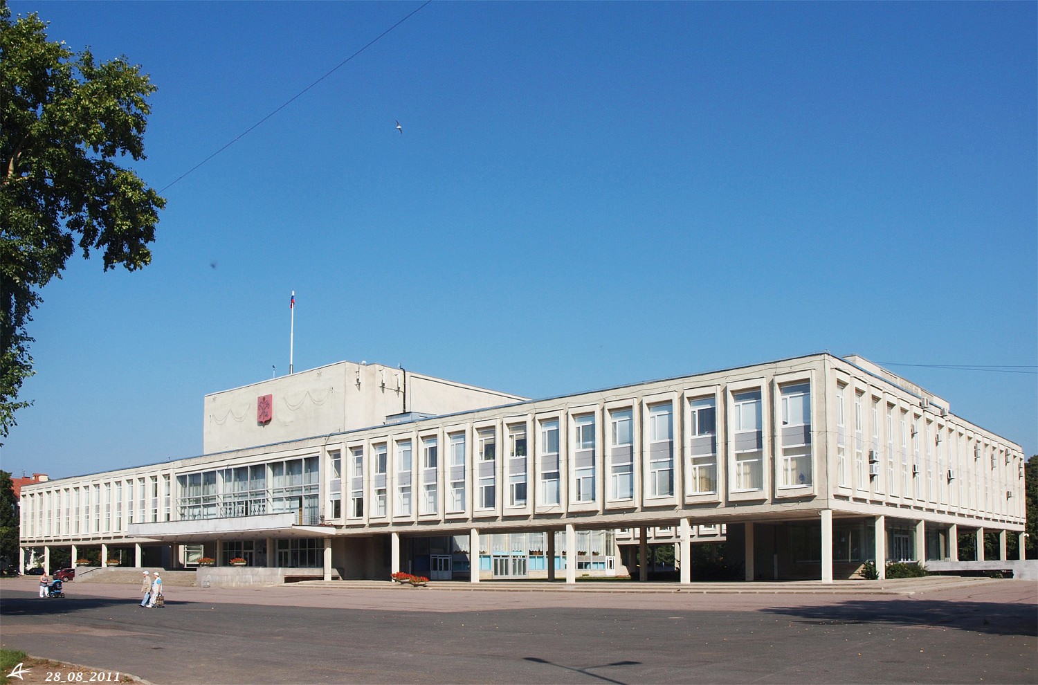 Здание администрации курортного района Санкт-Петербурга