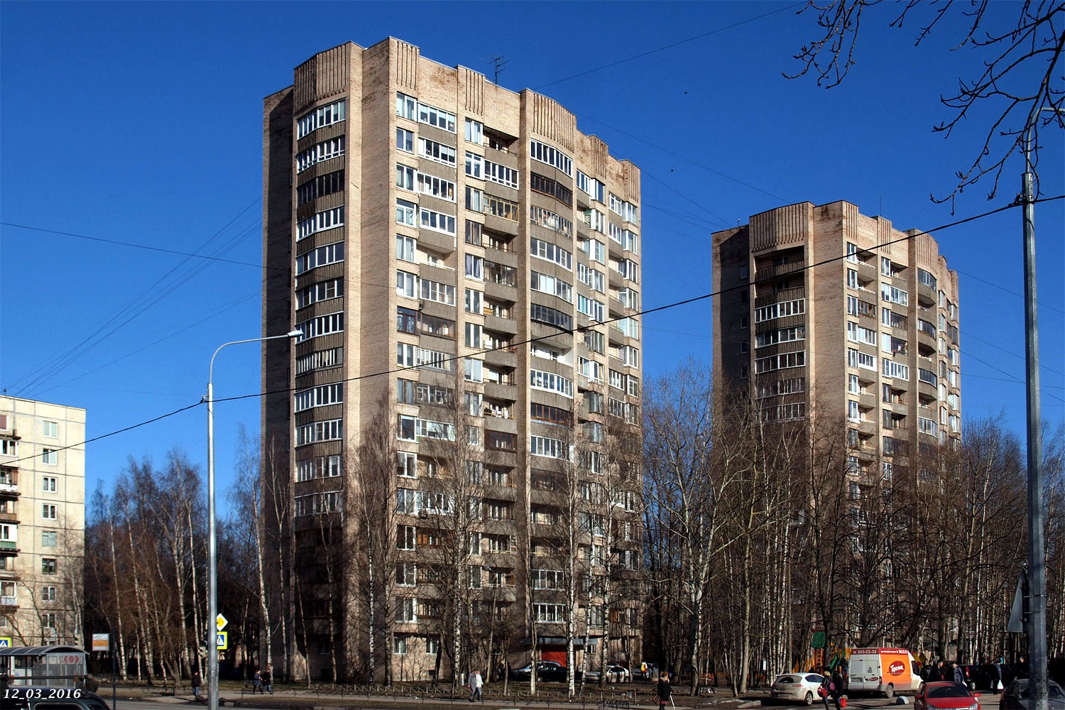 Sankt Petersburg, Улица Ушинского, 37 корп. 1; Улица Ушинского, 37 корп. 2