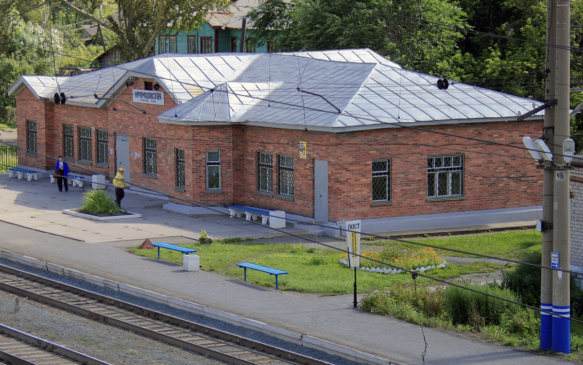 Municipality Beloyarskiy, Станция Храмцовская