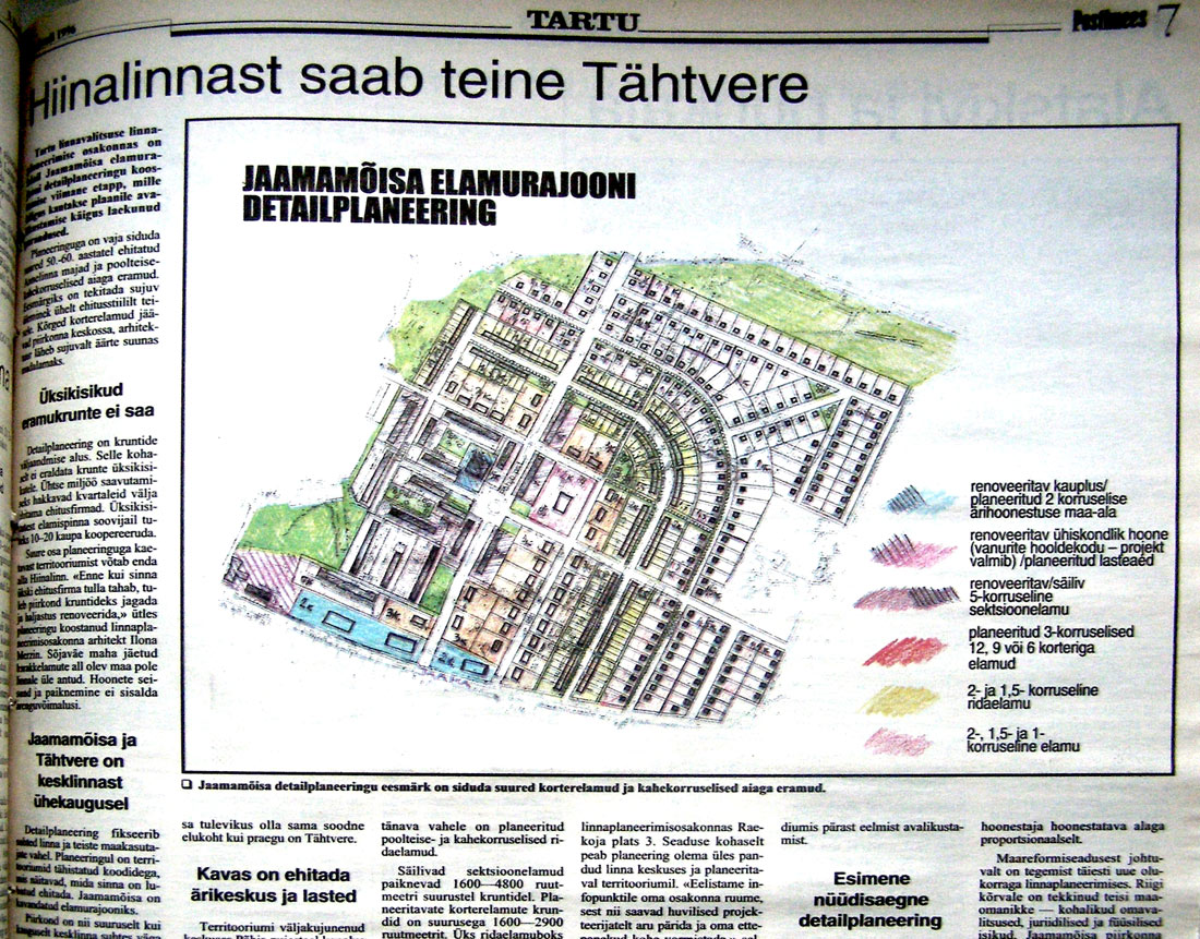 Tartu — Схемы