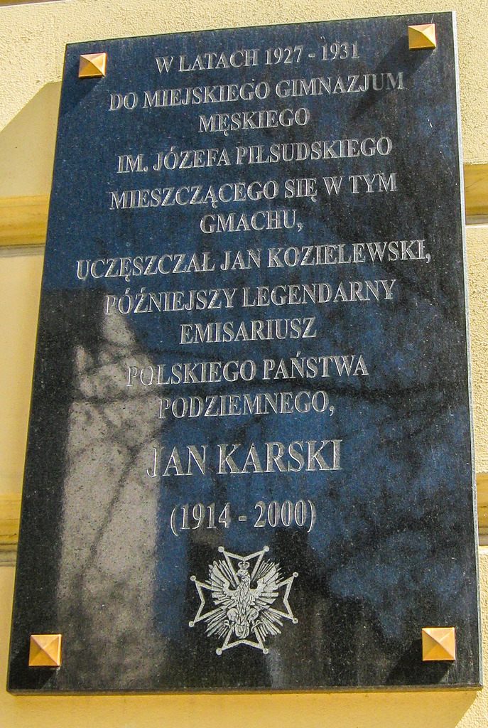 Łódź, Ulica Henryka Sienkiewicza, 46. Łódź — Memorial plaques