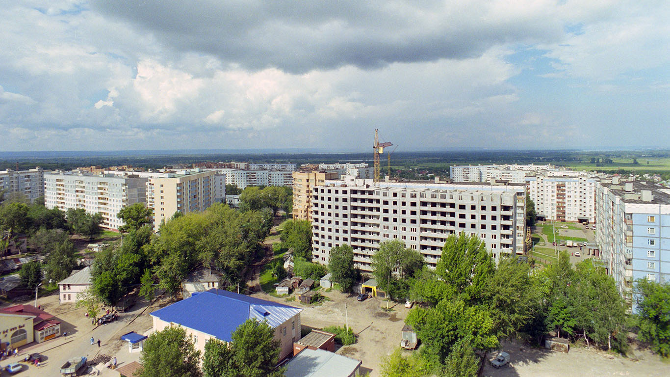 Novokuybyshevsk, Улица Бочарикова, 12Б. Novokuybyshevsk — Panoramas