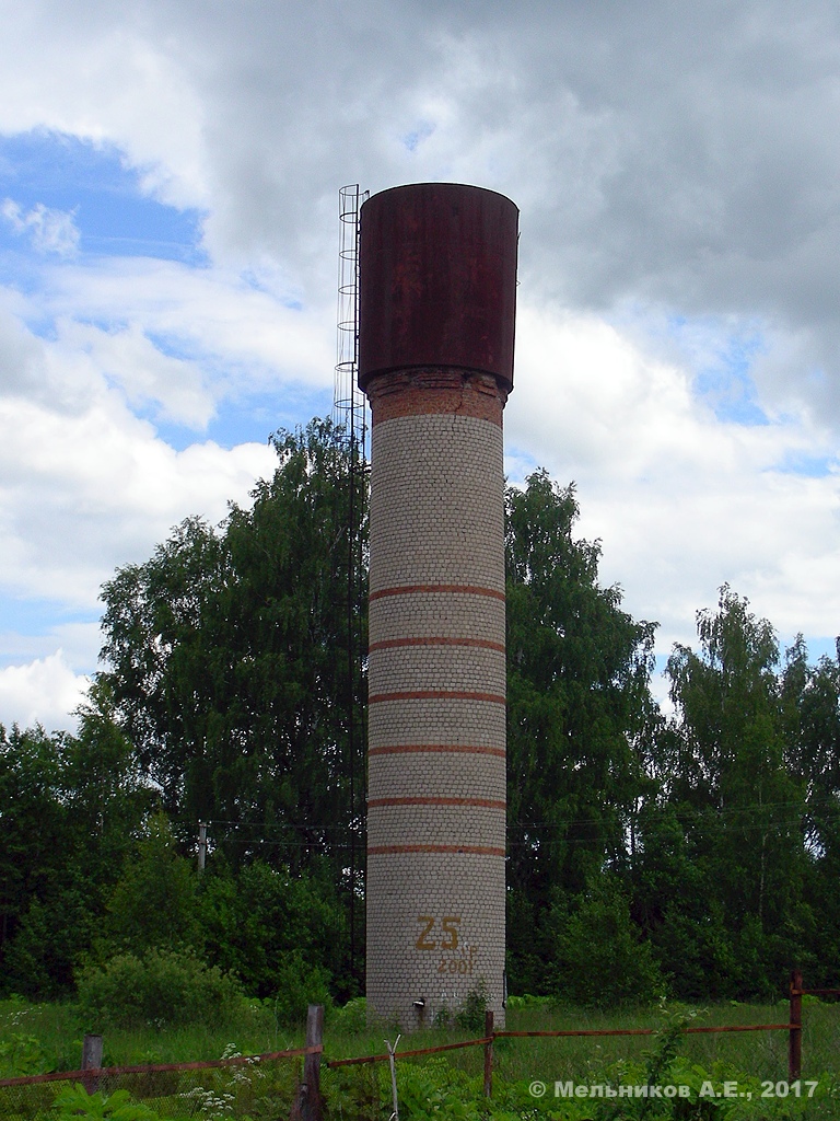 Shuysky district, с. Сергеево, водонапорная башня