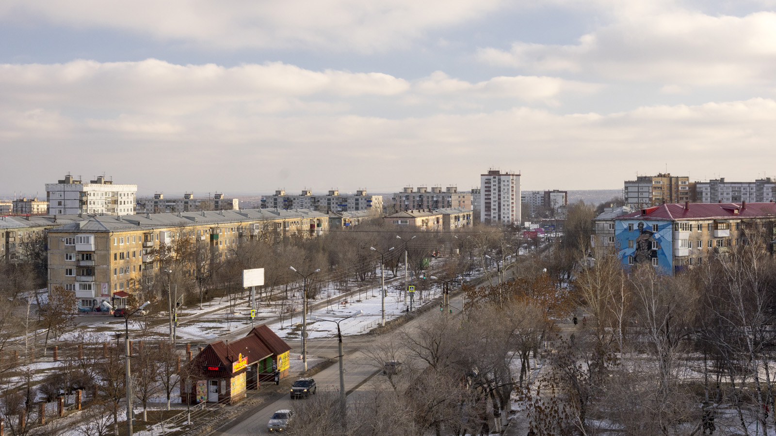 Novokuybyshevsk, Проспект Победы, 1. Novokuybyshevsk — Panoramas