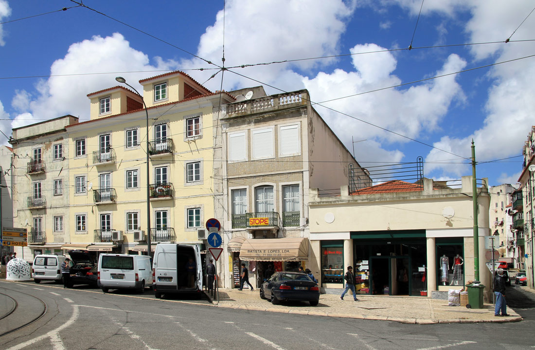 Лиссабон, Rua Fernandes da Fonseca, 22; Rua Fernandes da Fonseca, 32; Rua Palma, 194