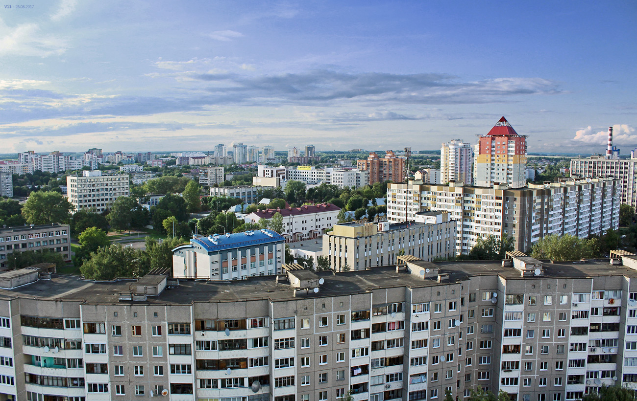 Современный Минск панорама
