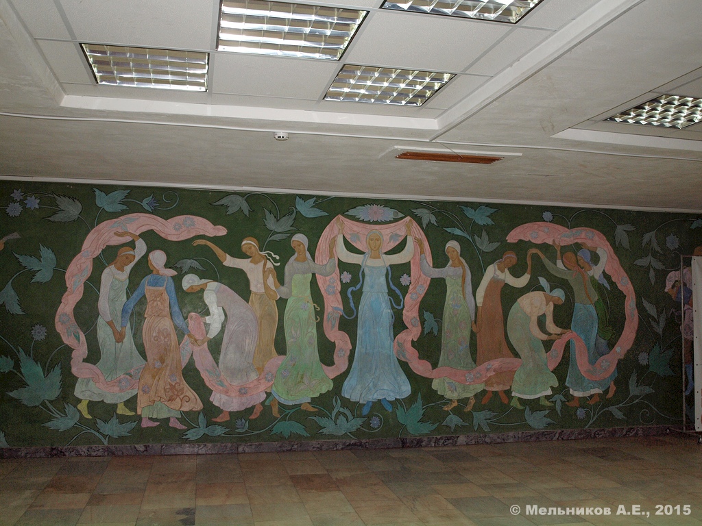 Iwanowo, Проспект Ленина, 114. Монументальное искусство (мозаики, росписи)