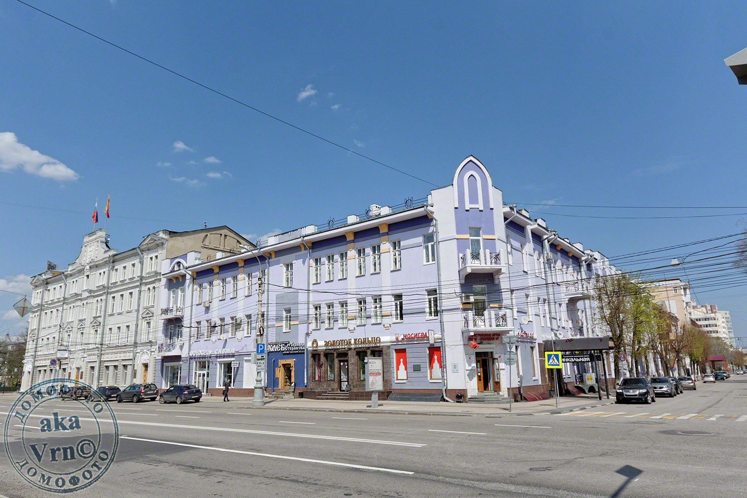 Voronezh, Плехановская улица, 10; Улица Дзержинского, 16