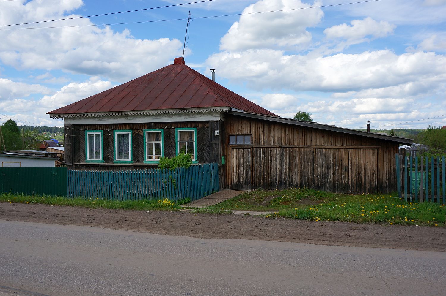Permsky district, other localities, пос. Юго-Камский, Советская улица, 201