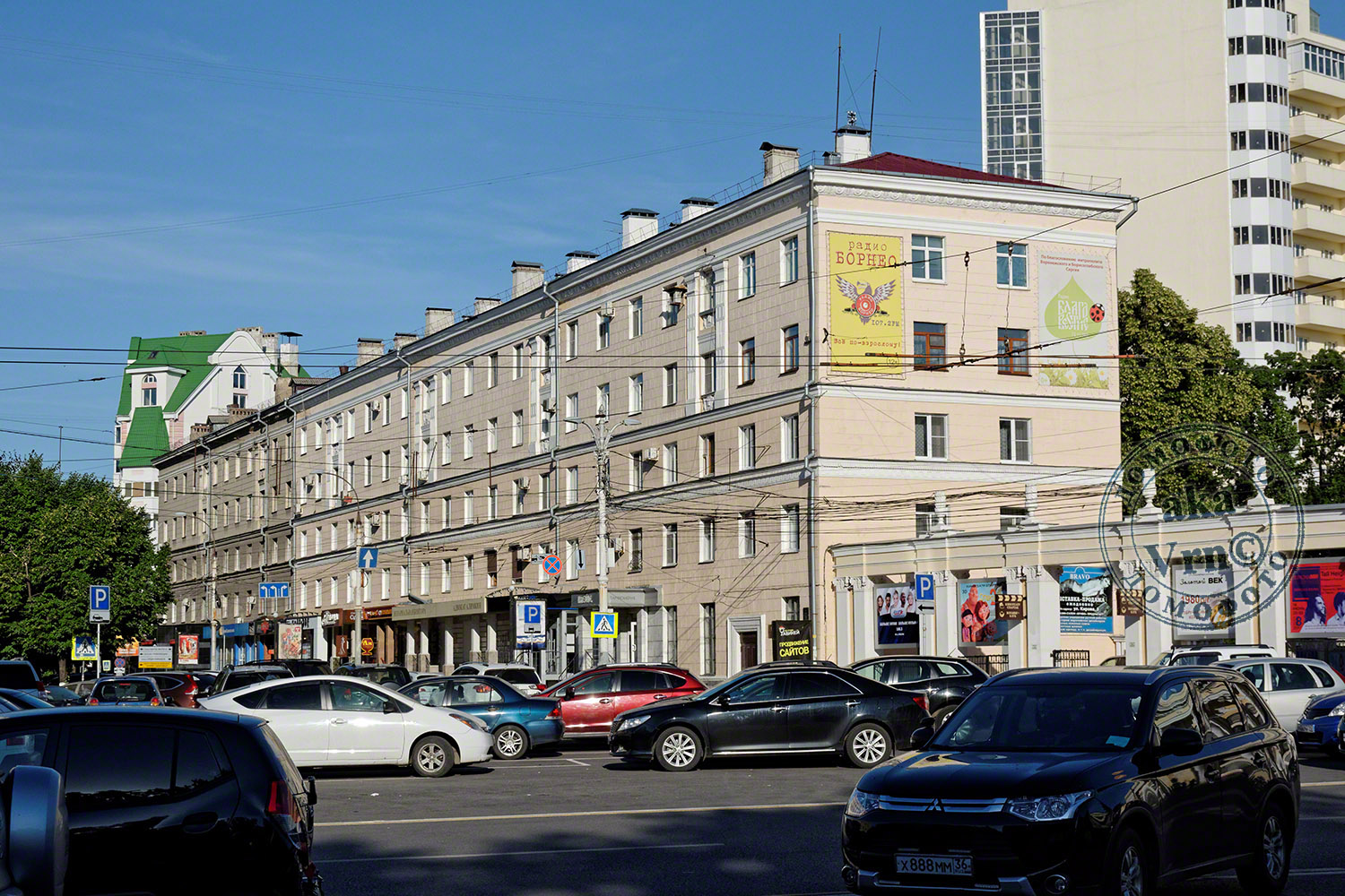 Voronezh, Улица Карла Маркса, 49 корп. 1; Улица Кардашова, 2