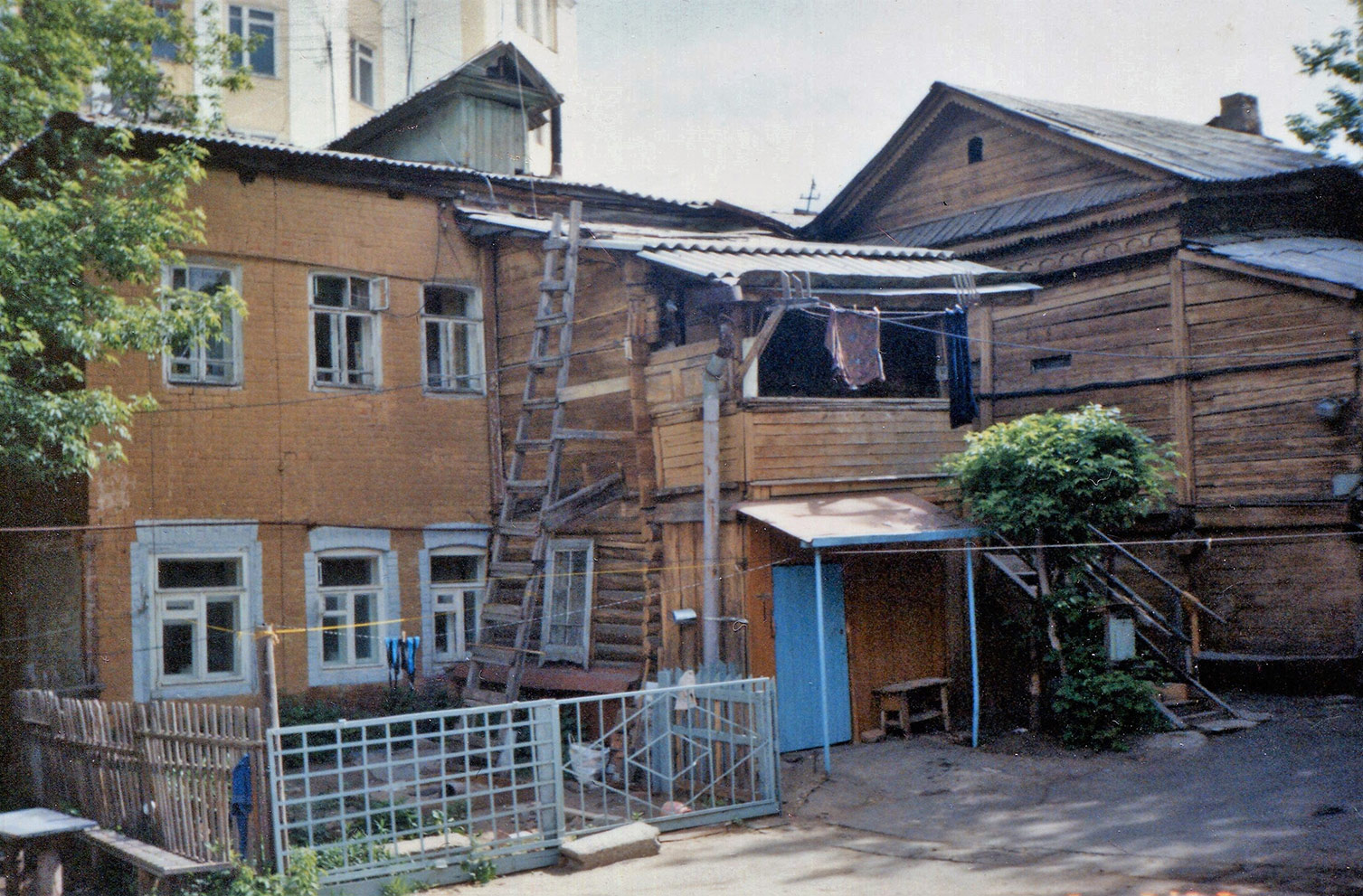 Samara, Ульяновская улица, 15 (?). Samara — Historical photos (until 2000)