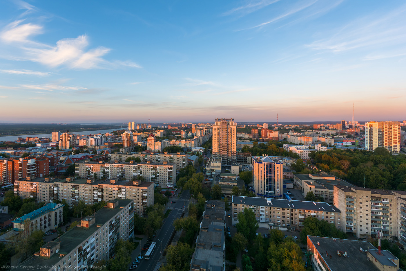 Пермь панорама улиц