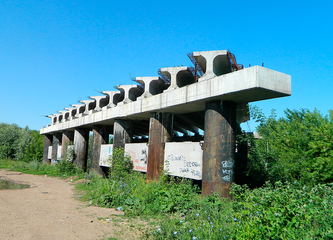 Стерлитамак, Улица Суханова, Мост через р. Стерля