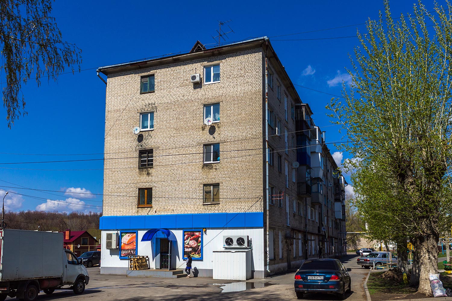 Novosemeykino, Улица Мира, 1