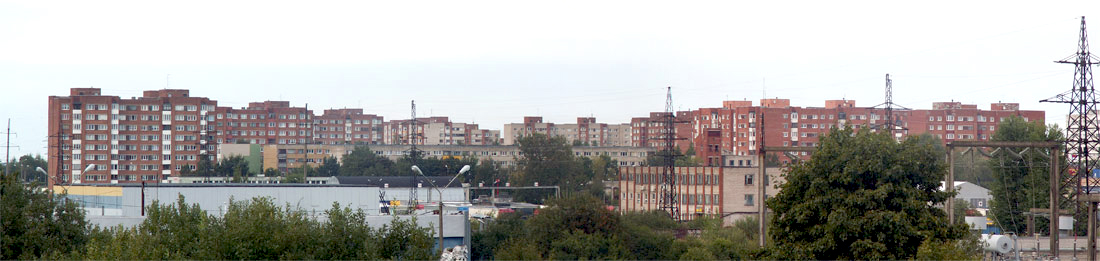 Narva — Квартал Сольдино и микрорайон № 11/12 (западный и северо-западный районы)