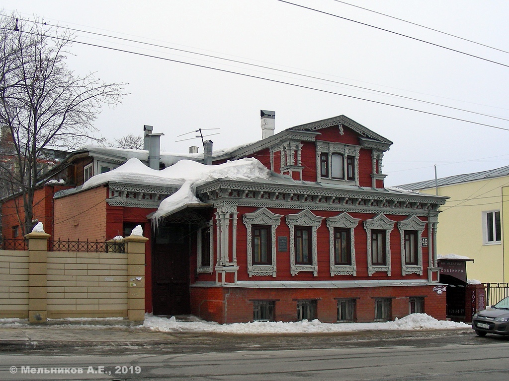 Nizhny Novgorod, Ильинская улица, 49. Резные орнаменты (кроме наличников)