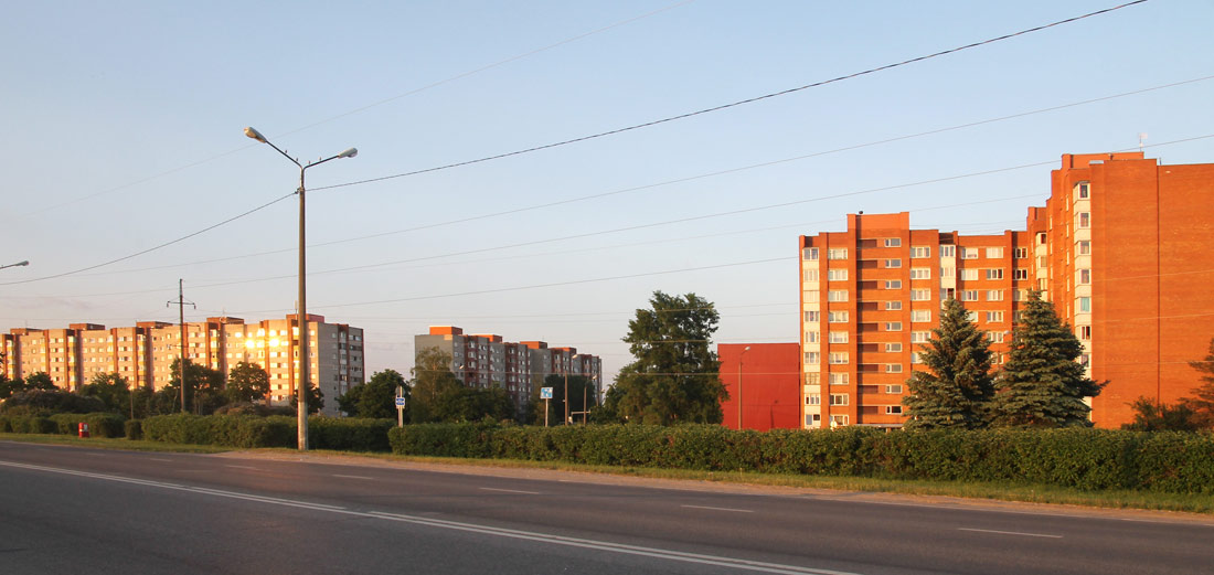 Narva — Квартал Сольдино и микрорайон № 11/12 (западный и северо-западный районы)
