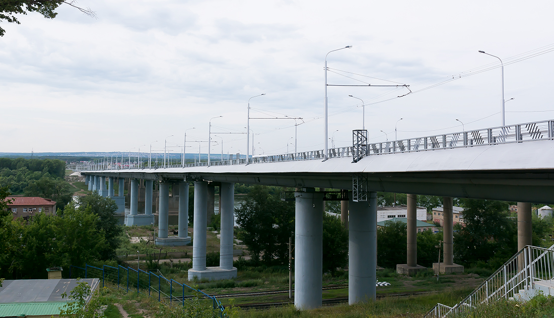 Уфа, Затонское шоссе, Новый Затонский мост