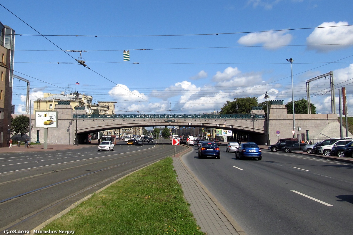 Санкт-Пецярбург, Путепровод Окружной железной дороги