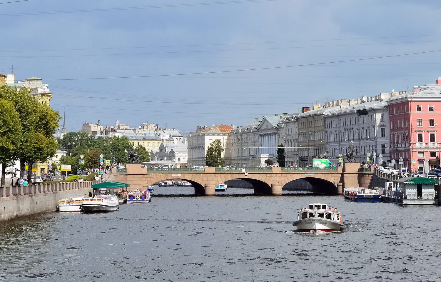 Peterburi, Невский проспект, Аничков мост