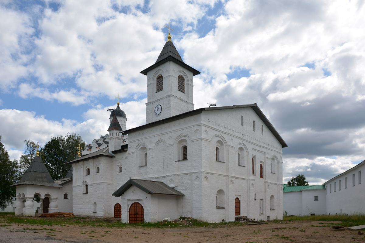 Lodeynoye Pole District, other localities, Старая Слобода, Александро-Свирский монастырь, покровская церковь