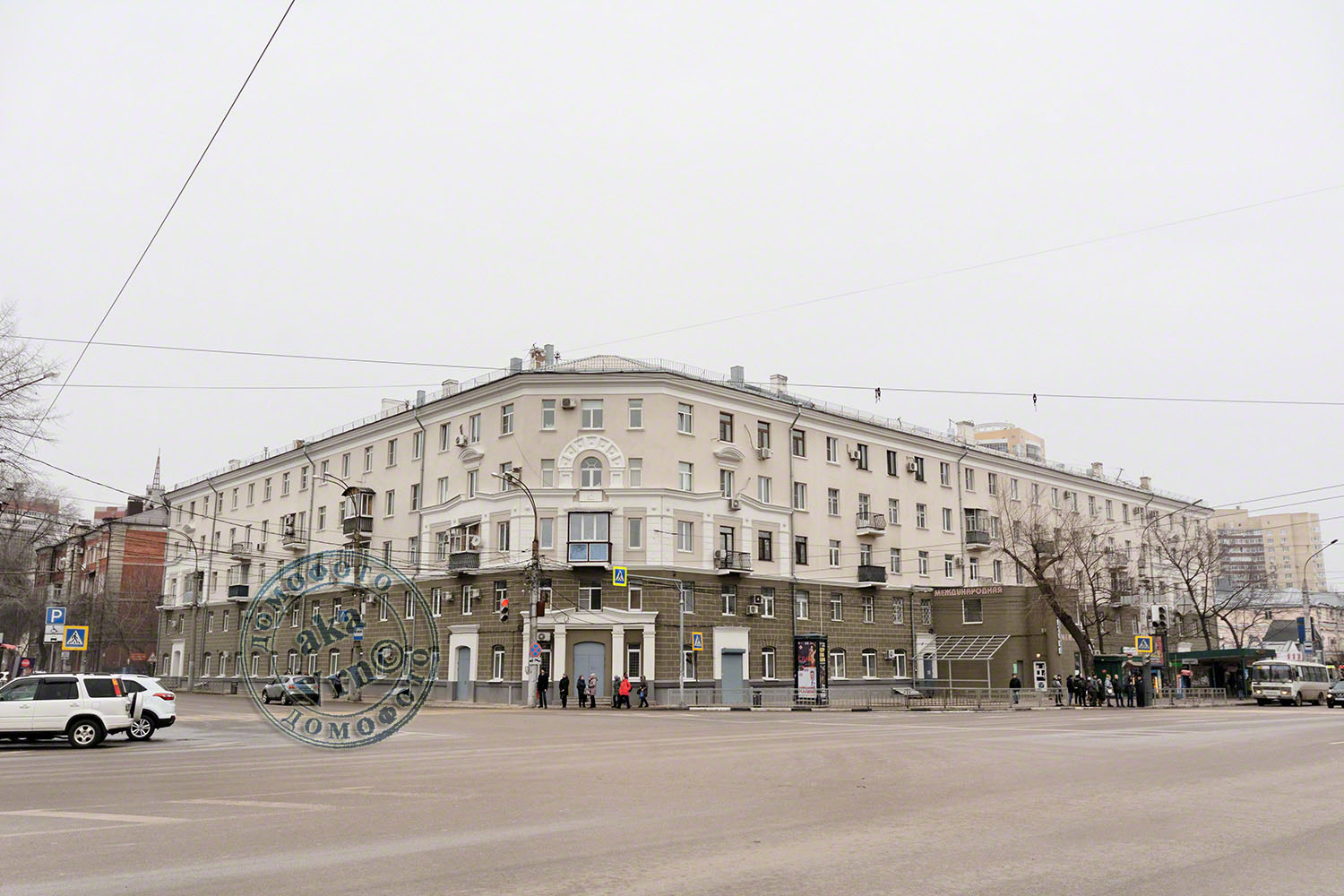 Voronezh, Улица 9 Января, 42; Кольцовская улица, 66