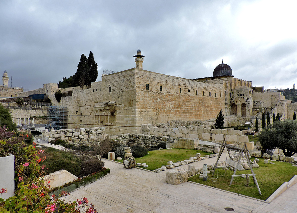 Иерусалим, Temple Mount, Suq El Qatanin St. Иерусалим — Panoramas