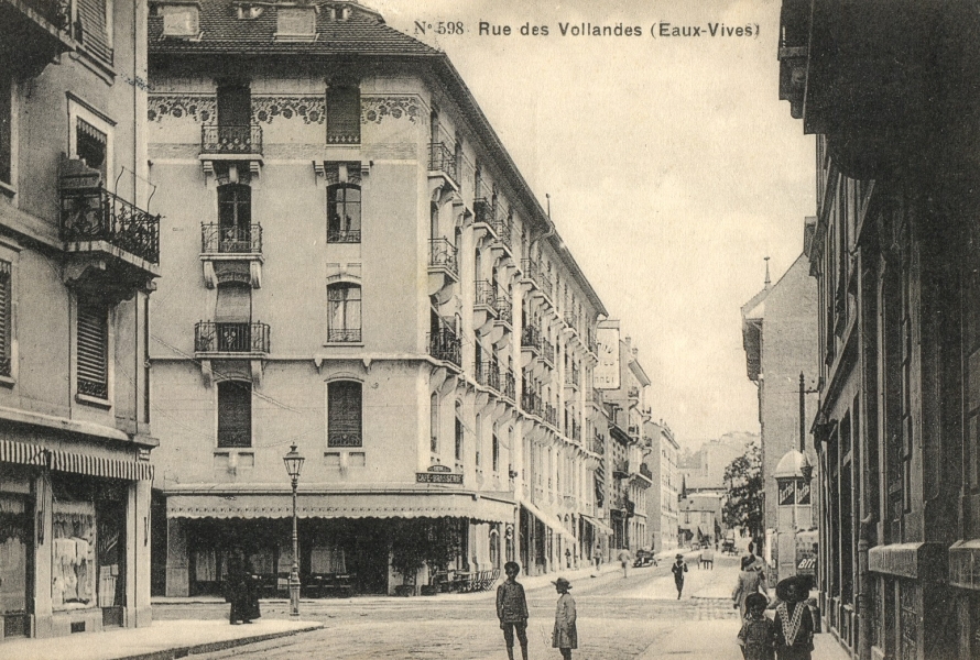 Genf, Rue des Eaux-Vives 90 / Rue des Vollandes, 13