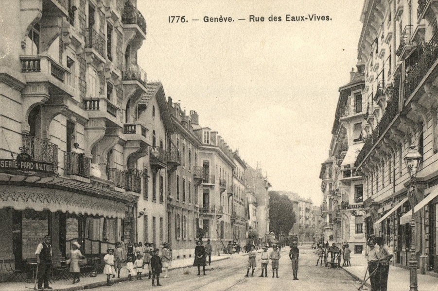 Женева, Rue des Eaux-Vives, 110; Rue des Eaux-Vives, 112; Rue des Eaux-Vives, 114