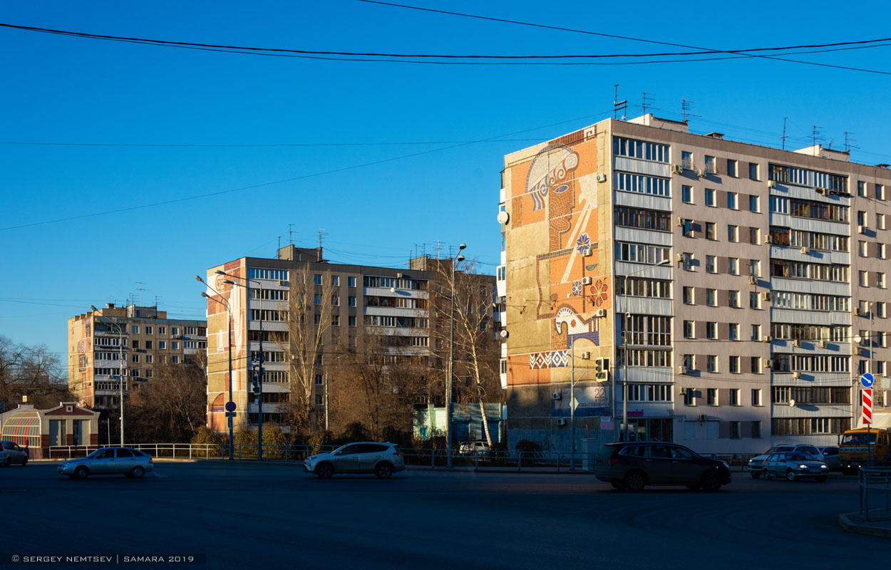 Samara, Улица Осипенко, 20; Улица Осипенко, 24; Ново-Садовая улица, 22
