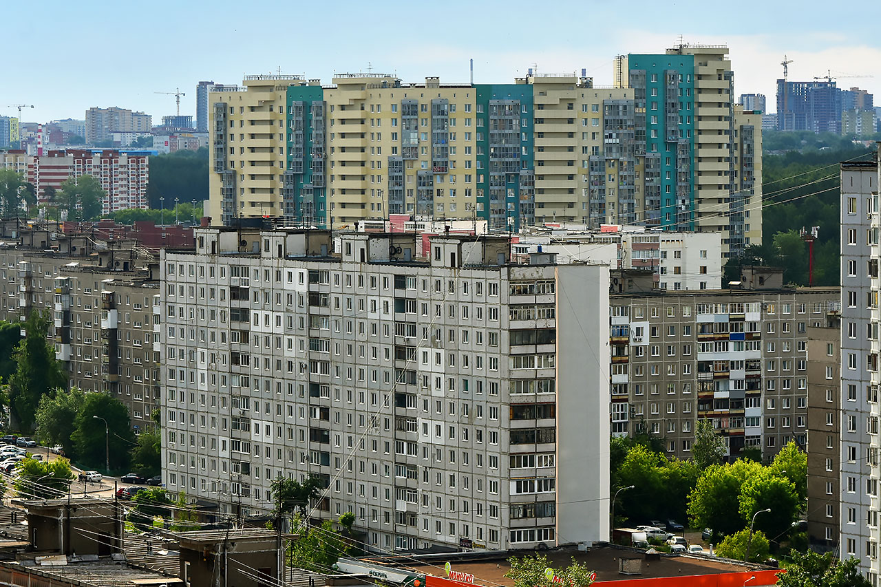 Perm, Парковый проспект, 36; Подлесная улица, 43А. Perm — Panoramas