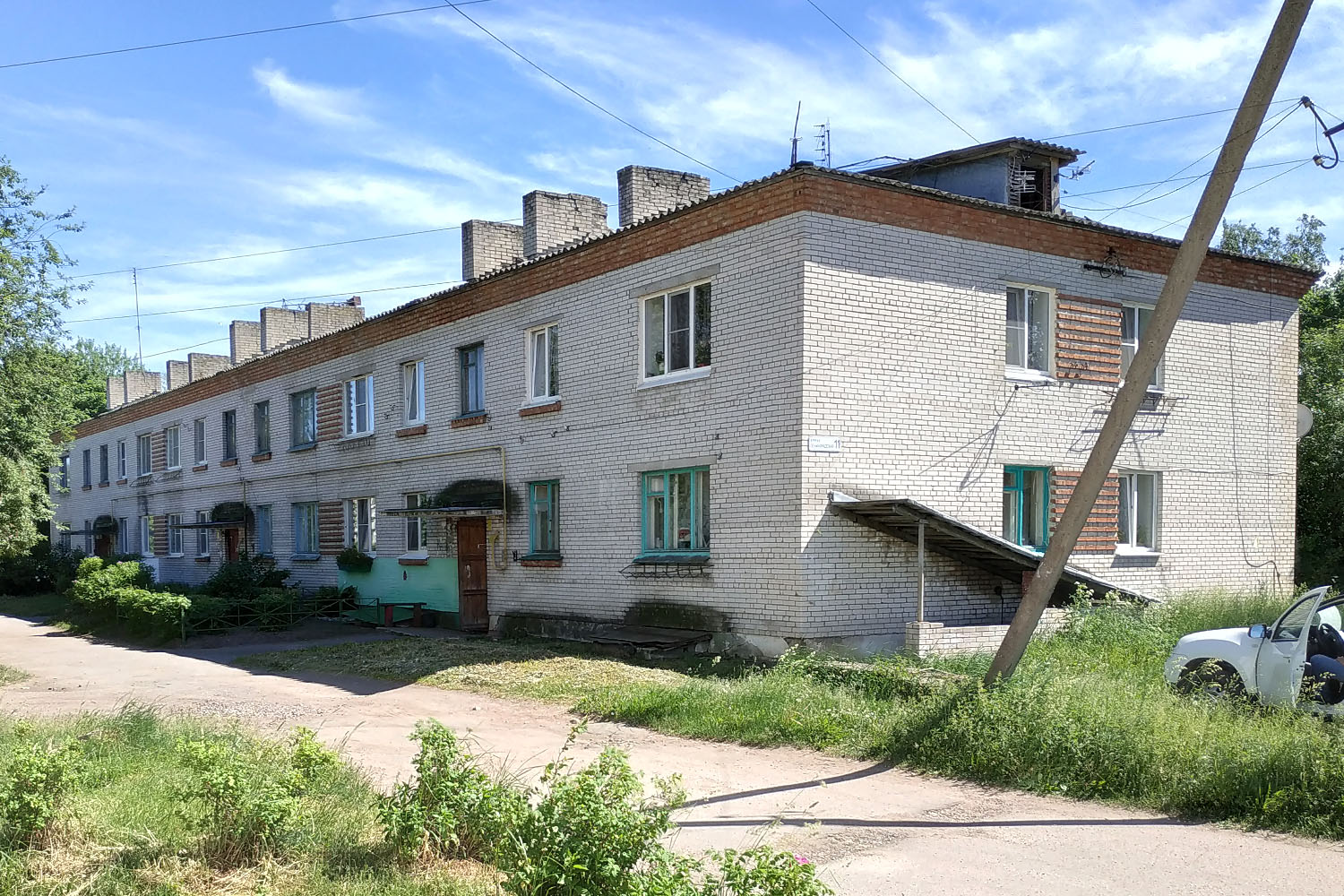 Vyborg District, other localities, Кирпичное, Ленинградская улица, 11