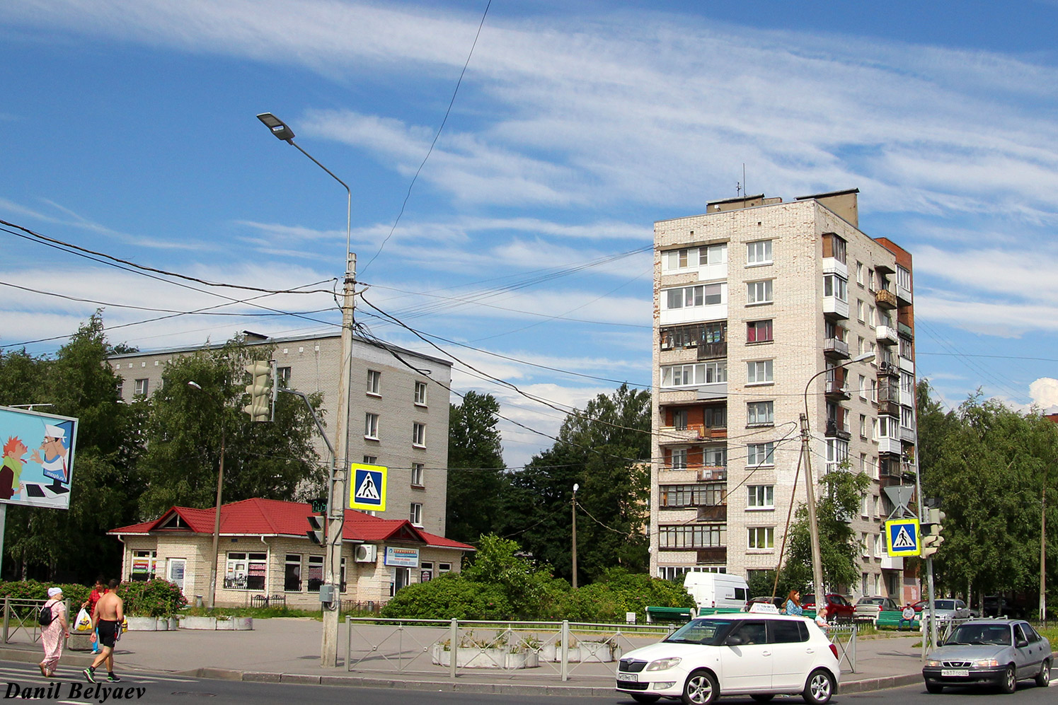 Kołpino, Пролетарская улица, 3; Адмиралтейская улица, 29
