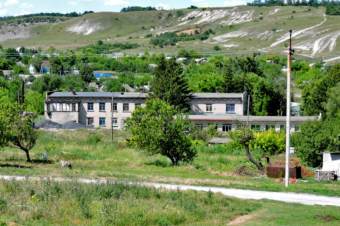 Kramators'k district. others settlements, с. Богородичное, Школьная улица, 1