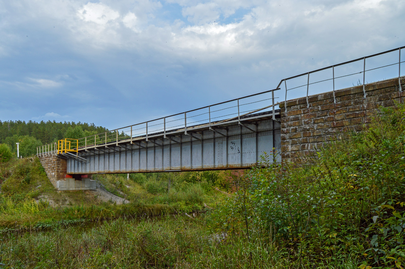 Municipality Polevskoy, п. Станционный-Полевской, Железнодорожный мост
