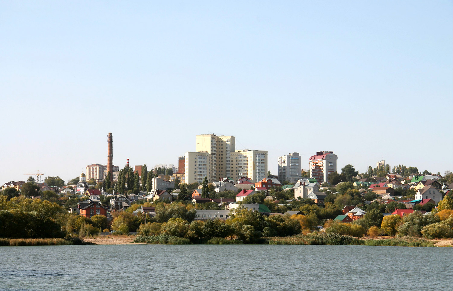 Воронеж панорама правого берега