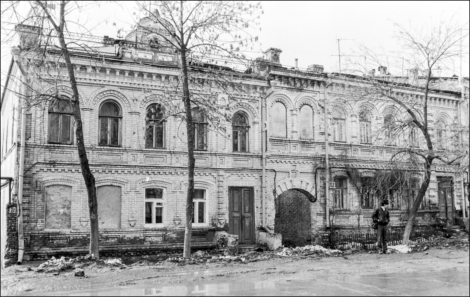 Samara, Улица Водников, 32; Улица Водников, 34. Samara — Historical photos (until 2000)