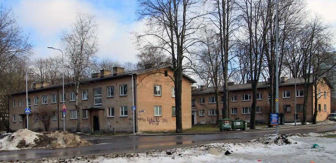 Таллин, Marta, 14. Таллин — Проекты реконструкции жилых районов и изменения в жилищном строительстве после 1960 года