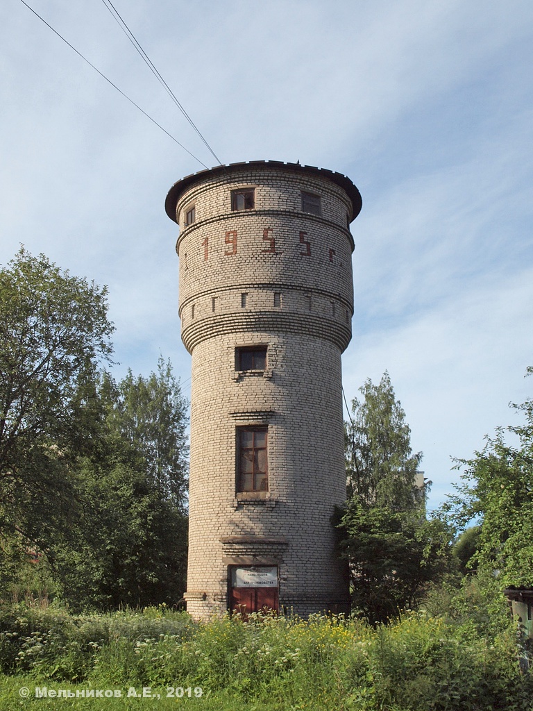 Staraya Ladoga, Волховский проспект, водонапорная башня 2