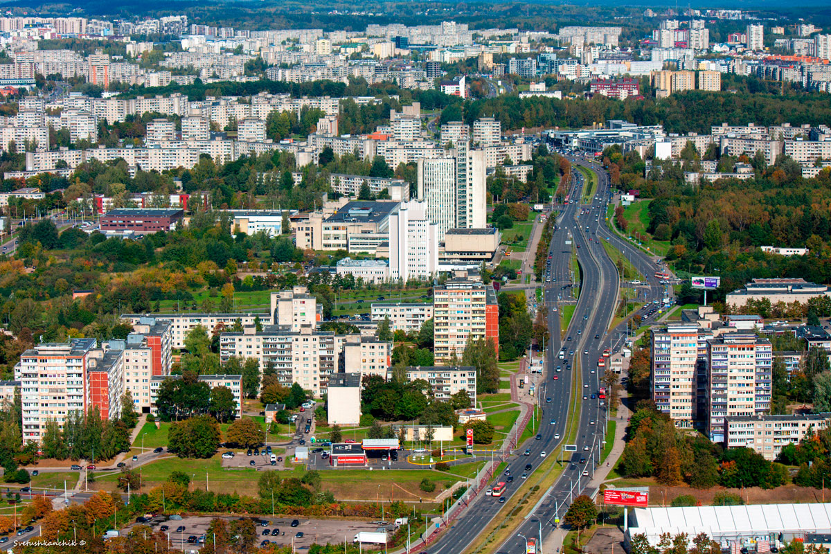 Вильнюс — Vilnius aerial views
