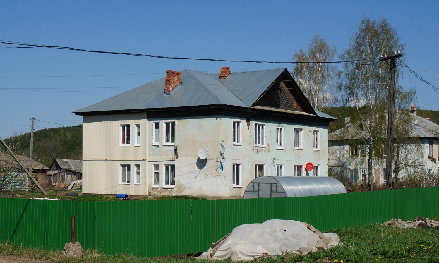 Kungursky municipal district, other localities, пос. Ергач, Школьная улица, 17